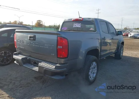 2021 Chevrolet Colorado 2Wd Short Box Lt из США, поврежденный, VIN 1GCGSCEN7M1209427